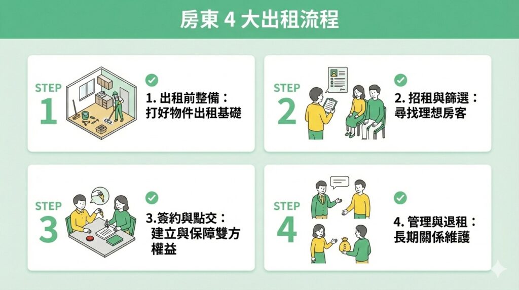 房東4大出租流程