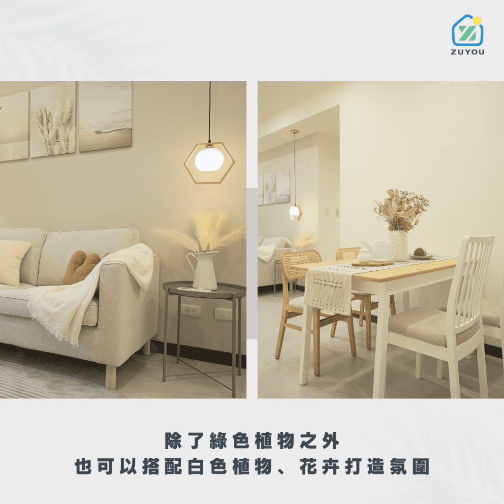 軟裝植栽示意圖