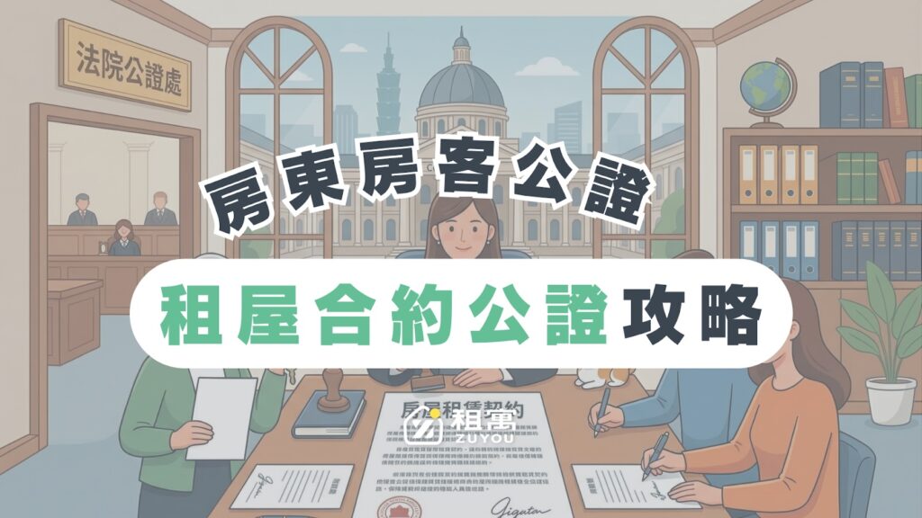 租屋合約公證全攻略