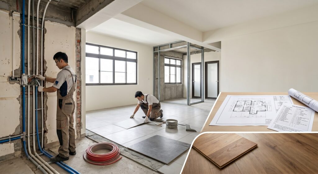 40 坪，想一次做好、減少未來反覆修補